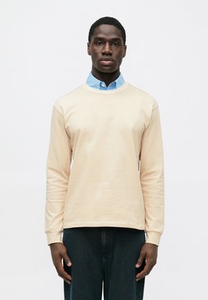 DROP SHOULDER LONG SLEEVE - Pikkade varrukatega topp - khaki