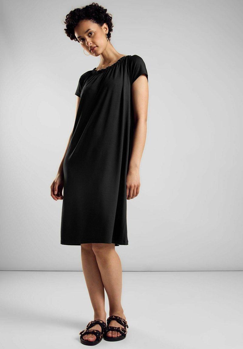 Street One CARMEN - Jerseykleid - schwarz