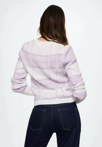 Mango Strickpullover - purple
