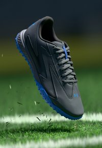 Under Armour SHADOW TURF 3 - Turf football boots - castlerock/black/blue atlantis