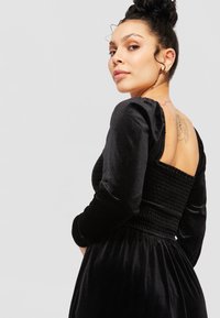 GAP SMOCKED MINI - Robe de soirée - black