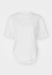 HEM - T-shirt con stampa - white/black