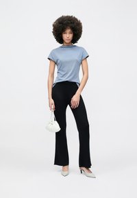 Calvin Klein Jeans FLARED PANT - Κολάν - Παντελόνια - maritime blue