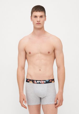 MEN FLOWER 2 PACK - Boxerkalsong - grey