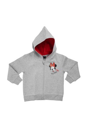 MINNIE MOUSE  - Zip-up sweatshirt - grau