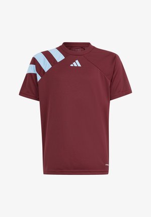 adidas Performance FORTORE 23 - T-shirt print - rotblau