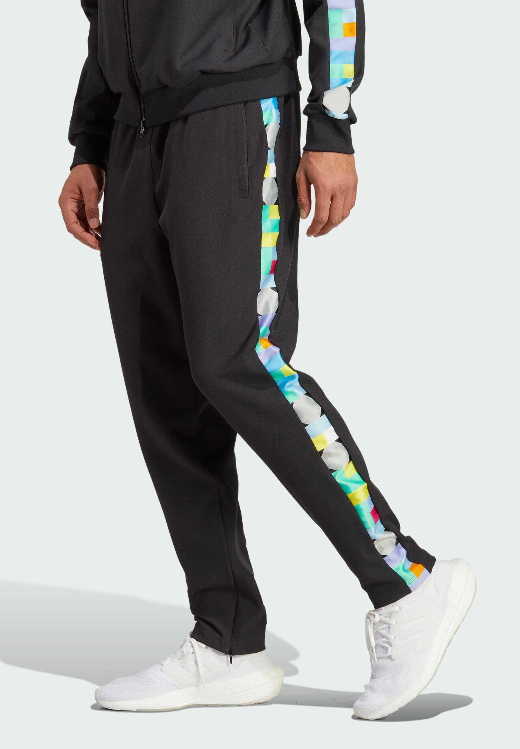 adidas tape track pants