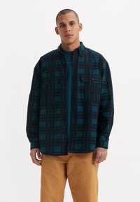 Levi's® Skateboarding SKATE UNISEX - Užsagstoma palaidinė - black pond/green