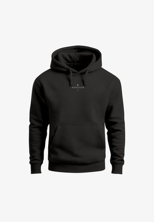 Neverless, HERREN HOODIE BACKPRINT - DESIGN NATURE COMPASS - - Hoodie - schwarz