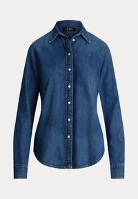 Lauren Ralph Lauren CLASSIC FIT DENIM SHIRT - Blusa - harvest wash