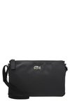 FLAT CROSSOVER BAG - Geantă crossbody - black