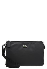 FLAT CROSSOVER BAG - Bandolera - black
