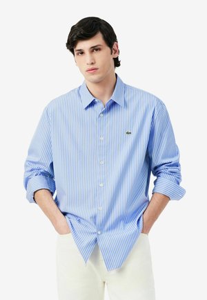 Lacoste, LACOSTE - - Chemise - bleu blanc qb