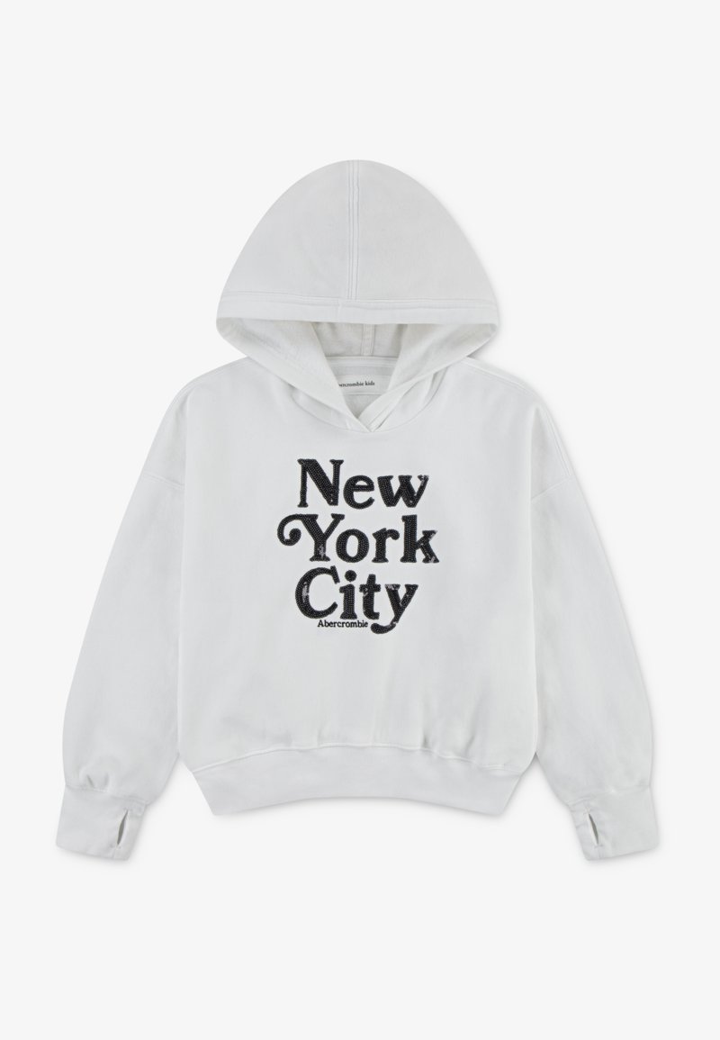 Abercrombie & Fitch Hoodie - bright white