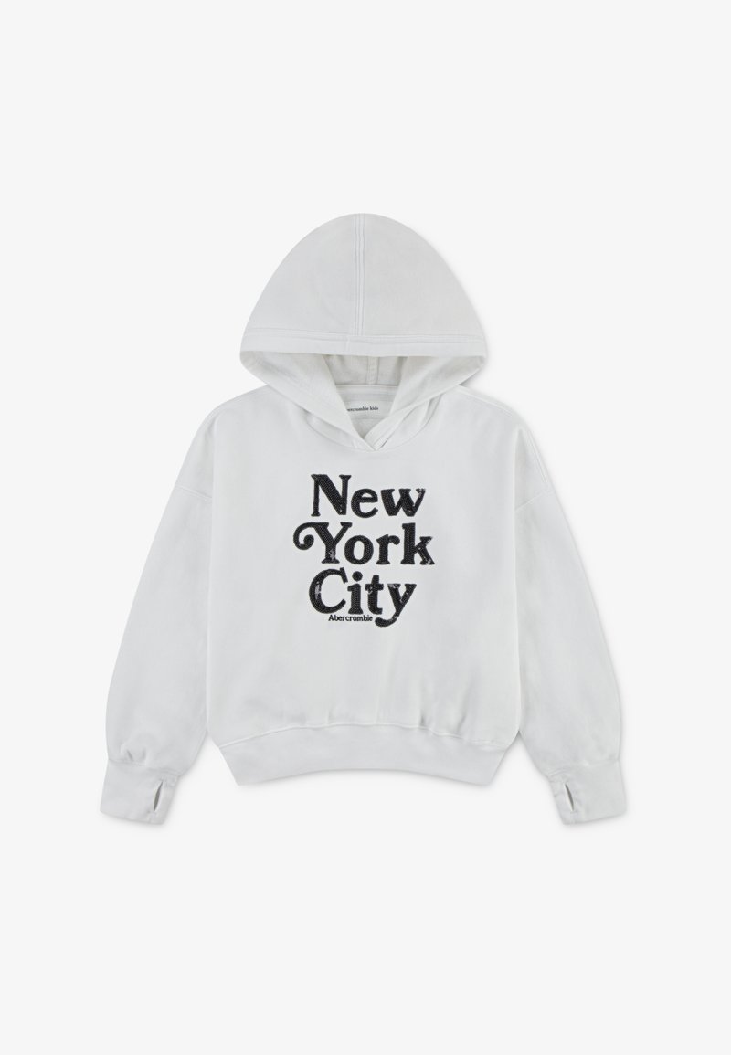 Abercrombie & Fitch Sweat à capuche - bright white