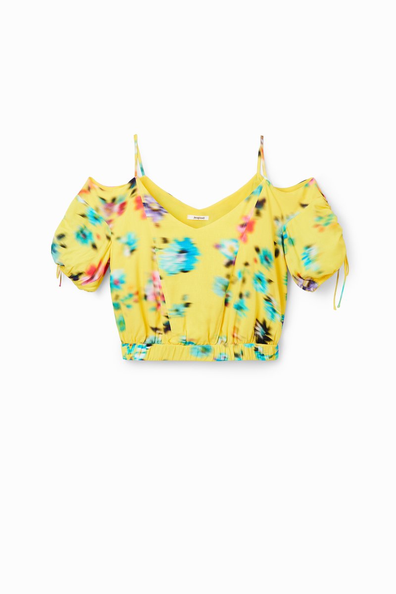 Desigual Blouse geel Desigual Blouse geel