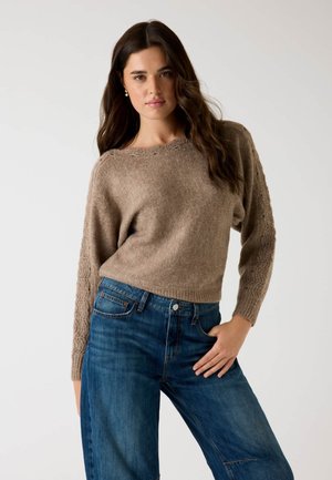 Pullover - braun