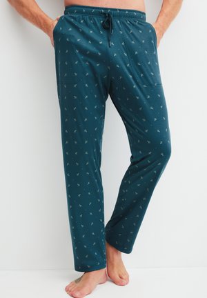 RMX FREE PANTS MIT SEITENTASCHEN - Pyjamabroek - deep petrol