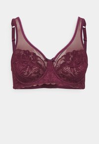 Não selecionado, purple