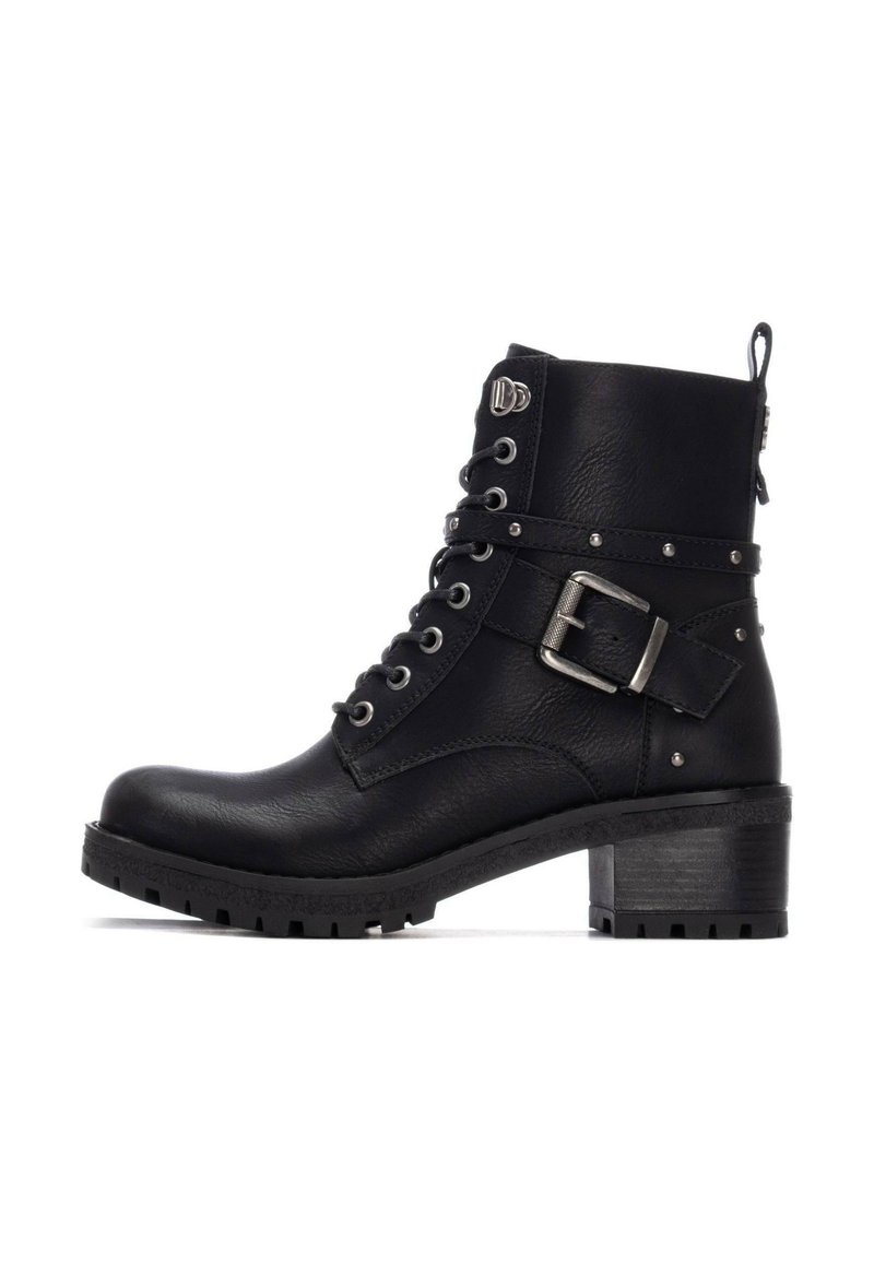 Panama Jack Botines Con Cordones - Schwarz/negro