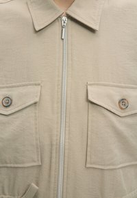 TOM TAILOR BLAZER FLUENT VEST - Γιλέκο - silver olive