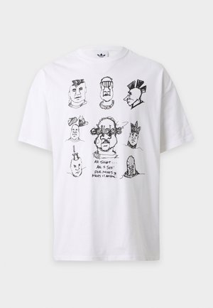 adidas Originals, PETER MOORE TEE - T-Shirt print - white