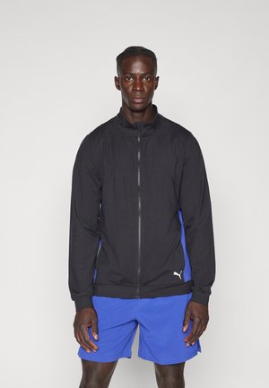 FULL ZIP JACKET - Trainingsjacke - puma black-lapis lazuli