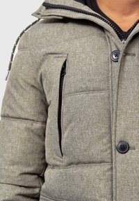 INDICODE JEANS Vinterfrakke - khaki