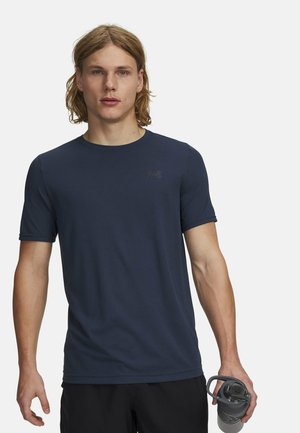 SHORT-SLEEVES VANISH SEAMLESS NOVELTY SS - Sport T-shirt - wham blue