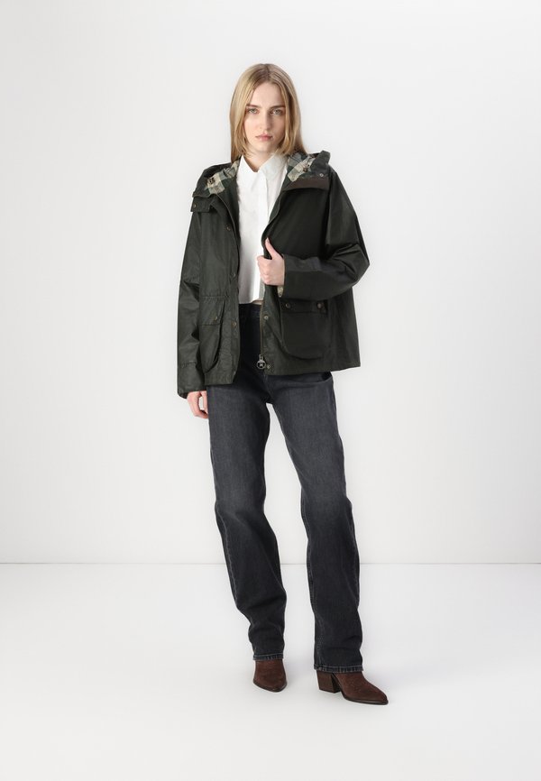 HOLLIES JACKET - Light jacket - archive olive3