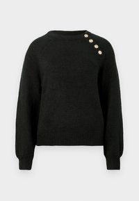 ONLEMMA BUTTON O NECK - Svetrík - black
