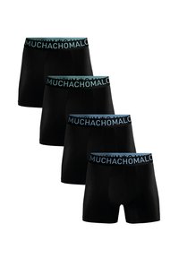 MUCHACHOMALO 4-PACK  - Uske bokserice - black