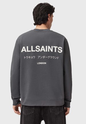 AllSaints, UNDERGROUND CREW - Sweatshirt - dark steel blue