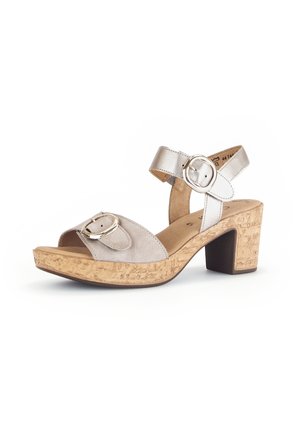 Clogs - beige