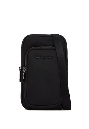 KARL LAGERFELD ESSENTIAL - Phone pouch - black