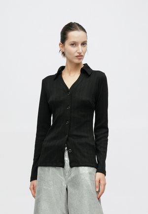 BELEN SHIRT - Kardigán - jet black
