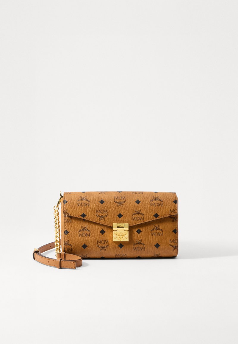 MCM - TRACY - Borsa a tracolla - cognac, Ingrandire