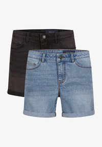 Sublevel Jeans Shorts Bermuda Kurze Hose Short Denim Stretch Hotpants Gürtel Sublevel Jeans Shorts Bermuda Kurze Hose Short Denim Stretch Hotpants Gürtel