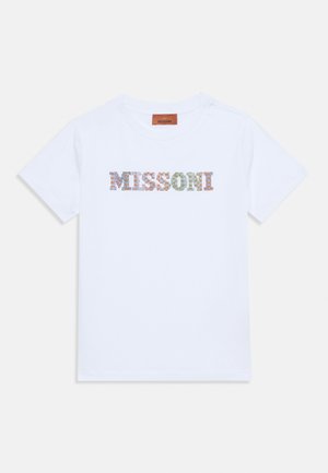 Camiseta estampada - white/colourful