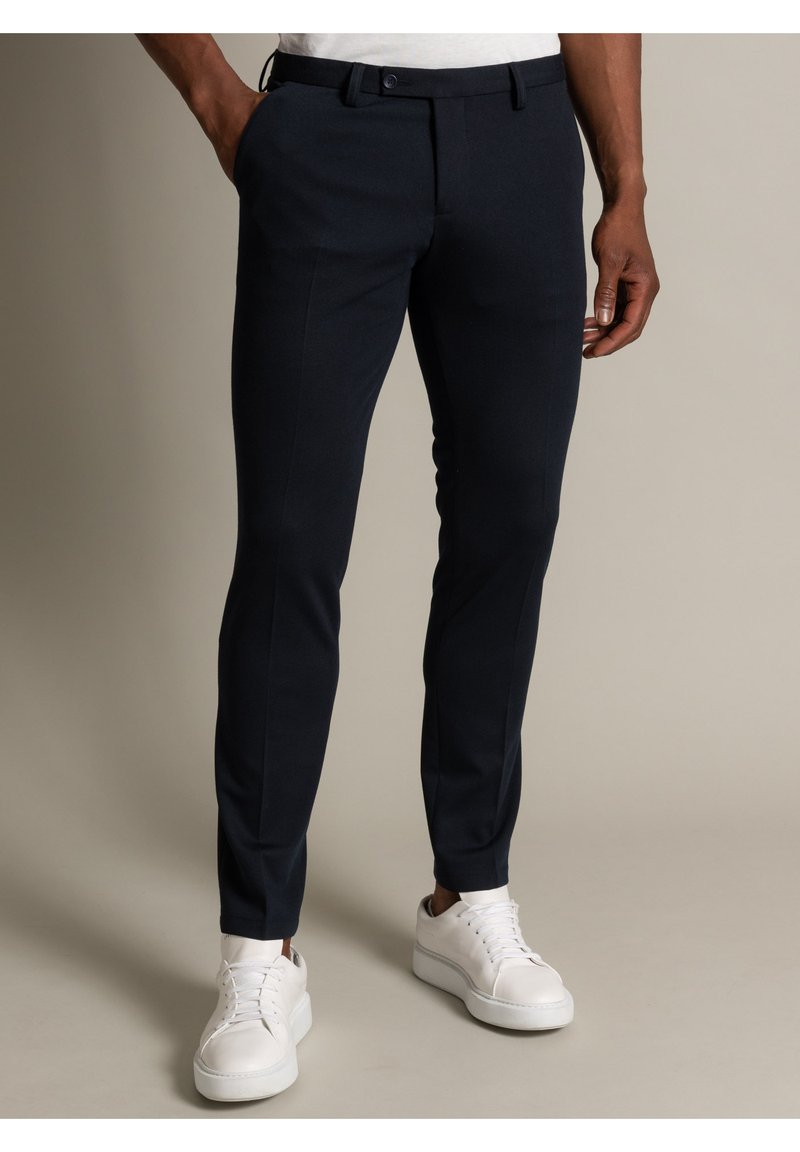 Herren Chinos | WORMLAND Stoffhose marine/dunkelblau - EC91429 Herren Chinos | WORMLAND Stoffhose marine/dunkelblau - EC91429