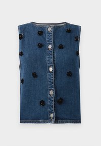 MADINE - Vest - blue denim