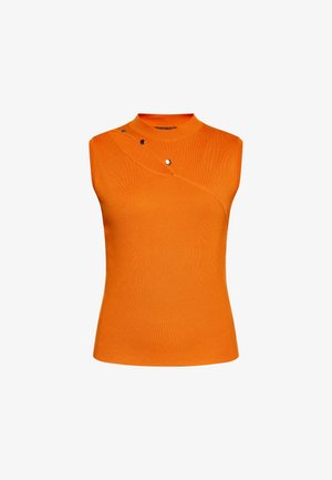 faina, FAINA ELEGANT TOP, pomarańczowy