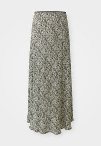 CLARETTE IRIDA SKIRT - Maxi skirt - fog abstract