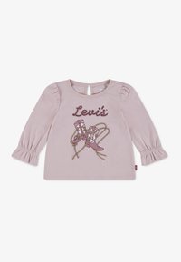 Levi's® KNOT FRONT - Pitkähihainen paita - crystal rose