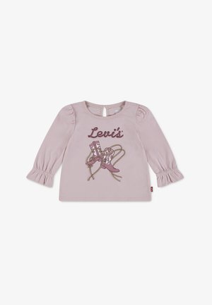 Levi's® KNOT FRONT - Langærmet T-shirt - crystal rose