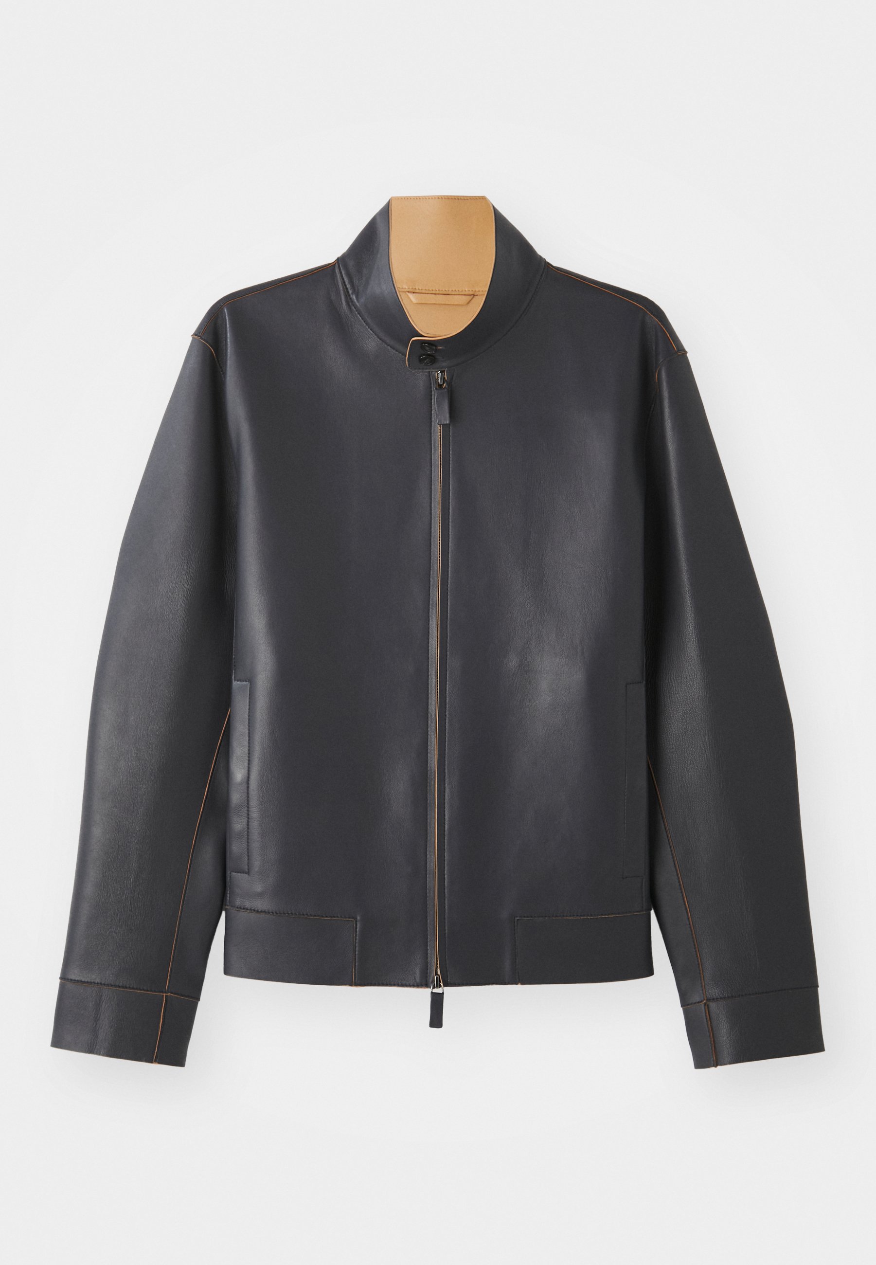 ジャケット・アウター EMPORIO ARMANI 25SS BLOUSON JACKET Full-zip nylon blouson with stowaway hood | Emporio Armani