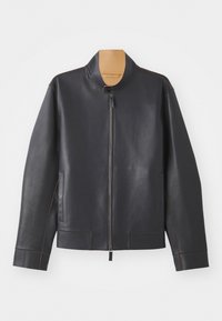 BLOUSON JACKET - Veste en cuir - dark navy
