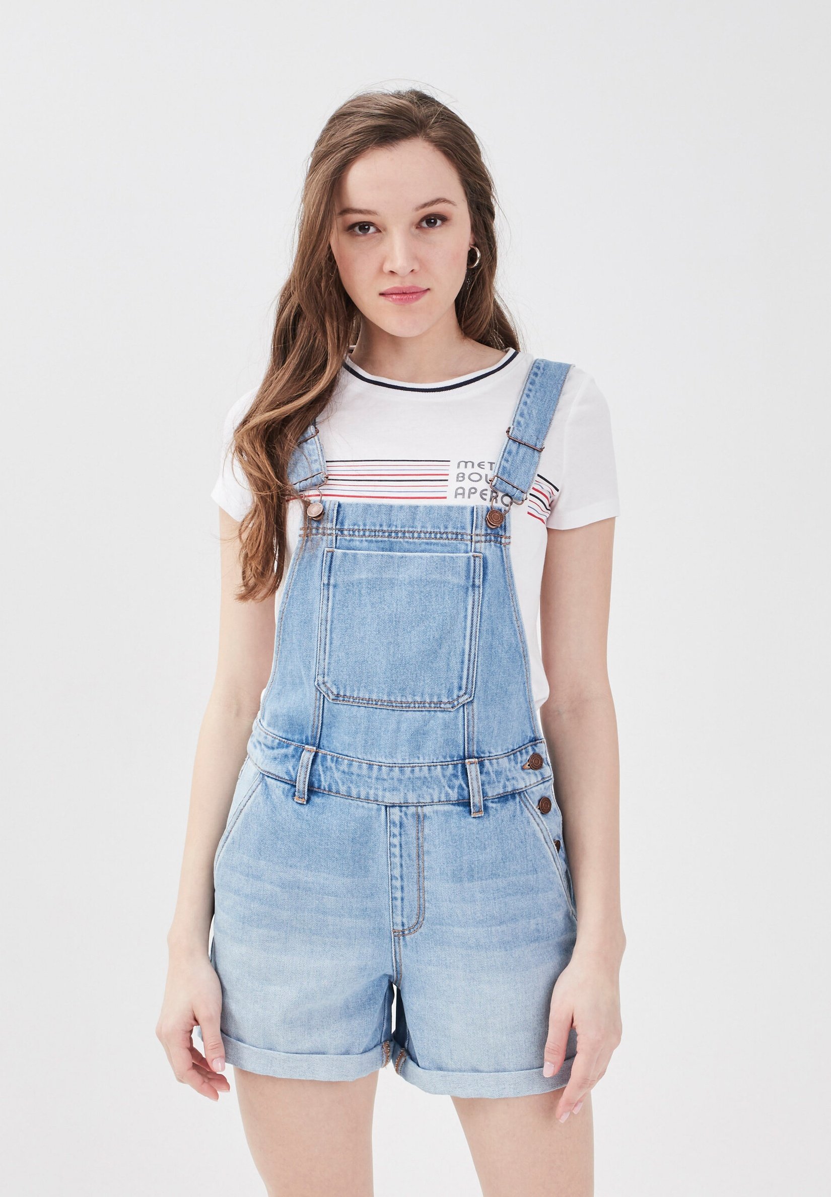 cache cache robe salopette