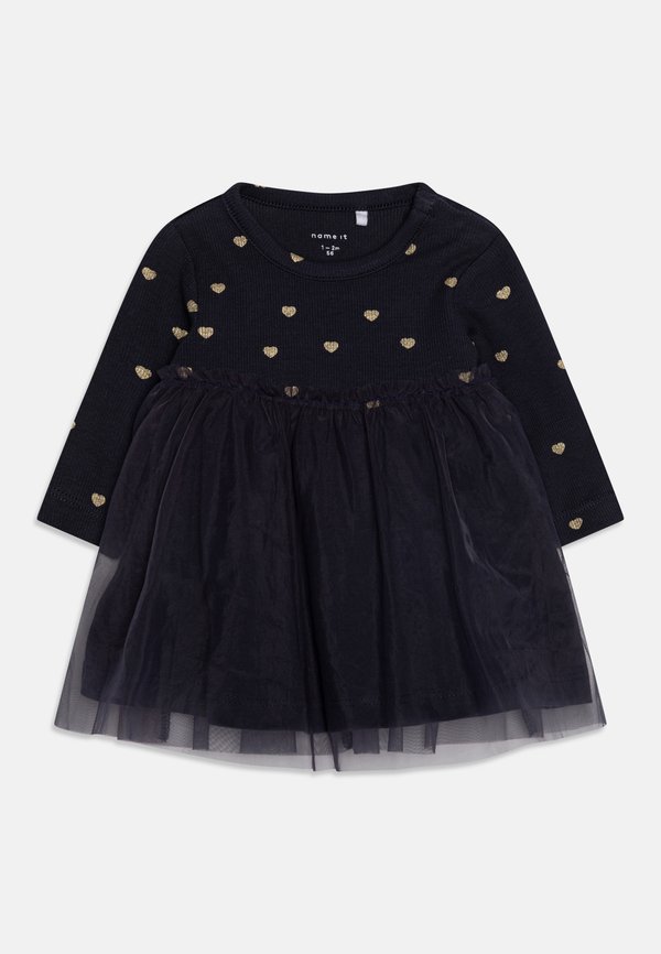 Day dress - dark sapphire