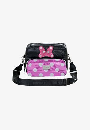 Karactermania MICKEY & MINNIE PADDING SQUARE - Skuldertasker - Minnie pink-black